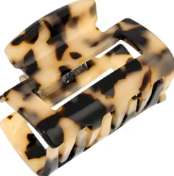 Bijou Brigitte Haarklammern|Leo-Schmuck>Haarklammer - Mini Leopard schwarz, braun