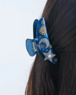 Bijou Brigitte Haarklammern>Haarklammer - Mystic Night blau