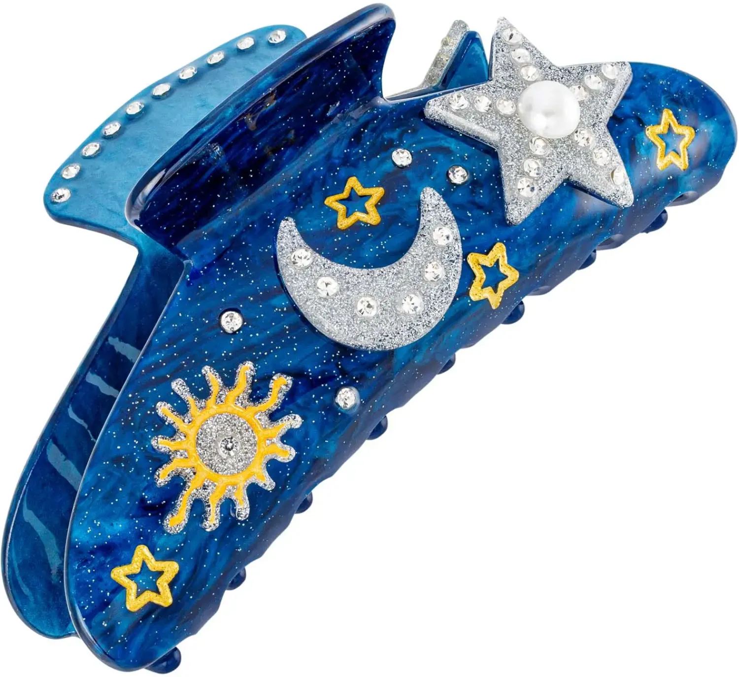 Bijou Brigitte Haarklammern>Haarklammer - Mystic Night blau