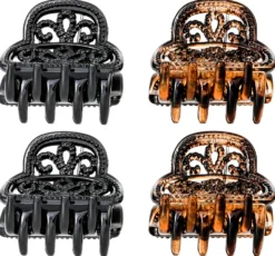 Bijou Brigitte Haarklammern>Haarklammern-Set - Wonderful Ornament schwarz, braun