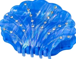 Bijou Brigitte Maritimer Schmuck|Haarklammern>Haarklammer - Ocean Shell blau