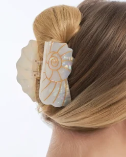 Bijou Brigitte Maritimer Schmuck|Haarklammern>Haarklammer - Ocean White weiß