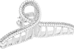 Bijou Brigitte Brauthaarschmuck|Brautschmuck>Haarklammer - Pearly Sparkle silber