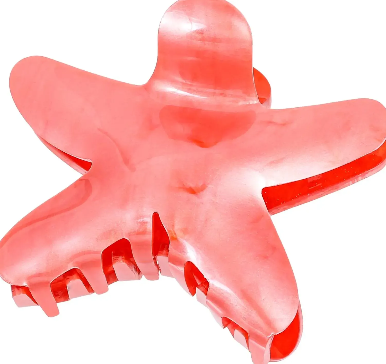 Bijou Brigitte Haarklammern|Maritimer Schmuck>Haarklammer - Star pink