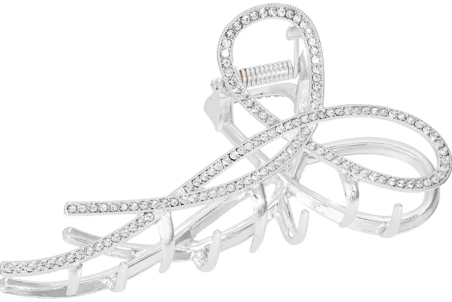 Bijou Brigitte Haarklammern>Haarklammer - Romantic Loop silber