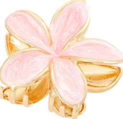 Bijou Brigitte Haarklammern>Haarklammer - Rose Aloha rosa, gold