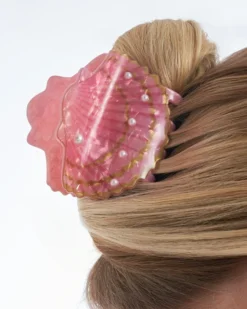 Bijou Brigitte Haarklammern|Muschelschmuck>Haarklammer - Sea Shell rosa
