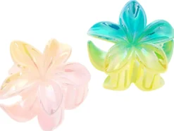 Bijou Brigitte Haarklammern>Haarklammer-Set - Aloha Duo rosa, blau
