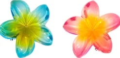 Bijou Brigitte Haarklammern>Haarklammer-Set - Aloha Summer blau, pink