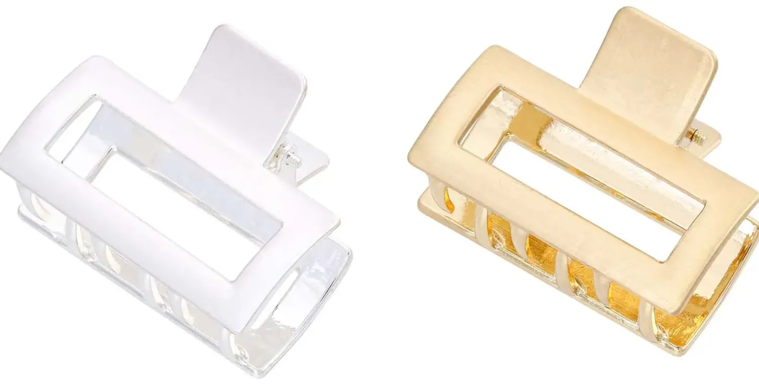 Bijou Brigitte Haarklammern>Haarklammer-Set - Bicolor Duo gold, silber
