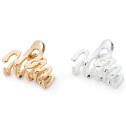Bijou Brigitte Haarklammern>Haarklammer-Set - Bicolor Waves gold, silber