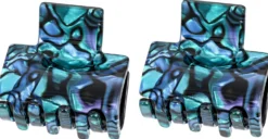 Bijou Brigitte Haarklammern>Haarklammer-Set - Blue Duo grün, blau