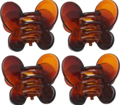Bijou Brigitte Kinderschmuck|Haarklammern>Haarklammer-Set - Butterfly braun