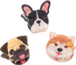 Bijou Brigitte Kinderschmuck|Haarklammern>Haarklammer-Set - Cutie Trio mehrfarbig