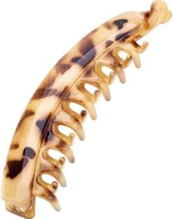 Bijou Brigitte Haarklammern|Leo-Schmuck>Haarklammer - Slim Leo beige, braun
