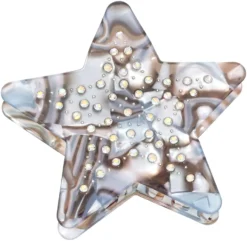 Bijou Brigitte Haarklammern>Haarklammer - Smoky Star grau