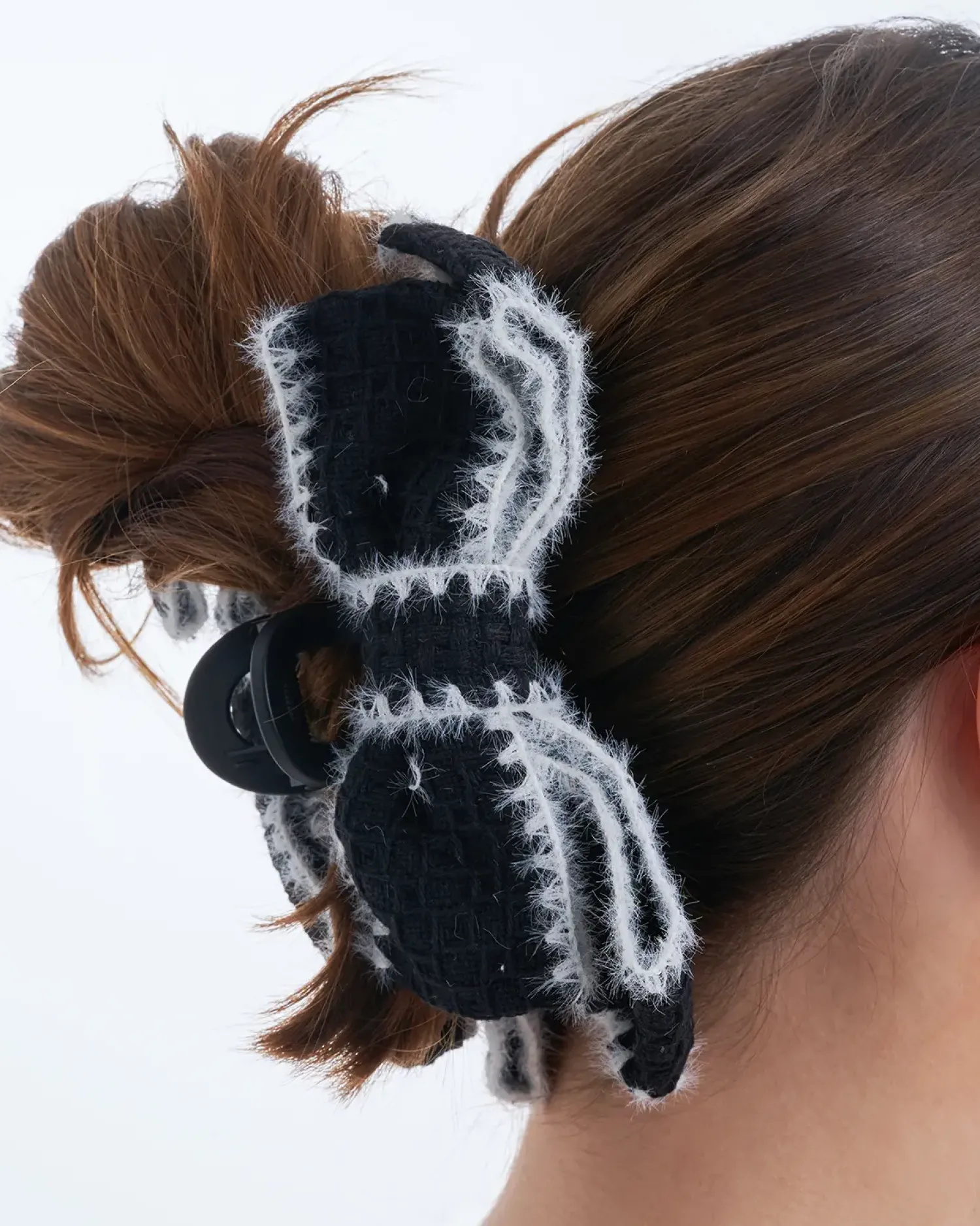 Bijou Brigitte Haarschleifen|Haarklammern>Haarklammer - Soft Bow schwarz