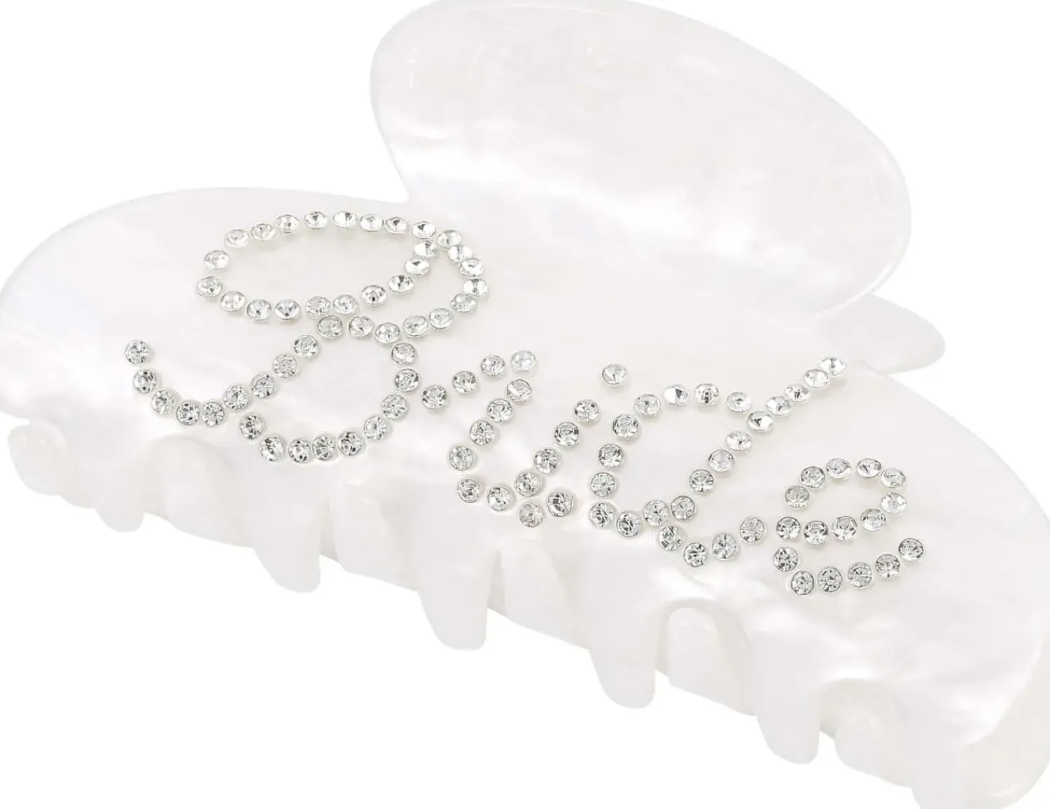 Bijou Brigitte Perlenschmuck|Brauthaarschmuck>Haarklammer - Sparkling Bride weiß