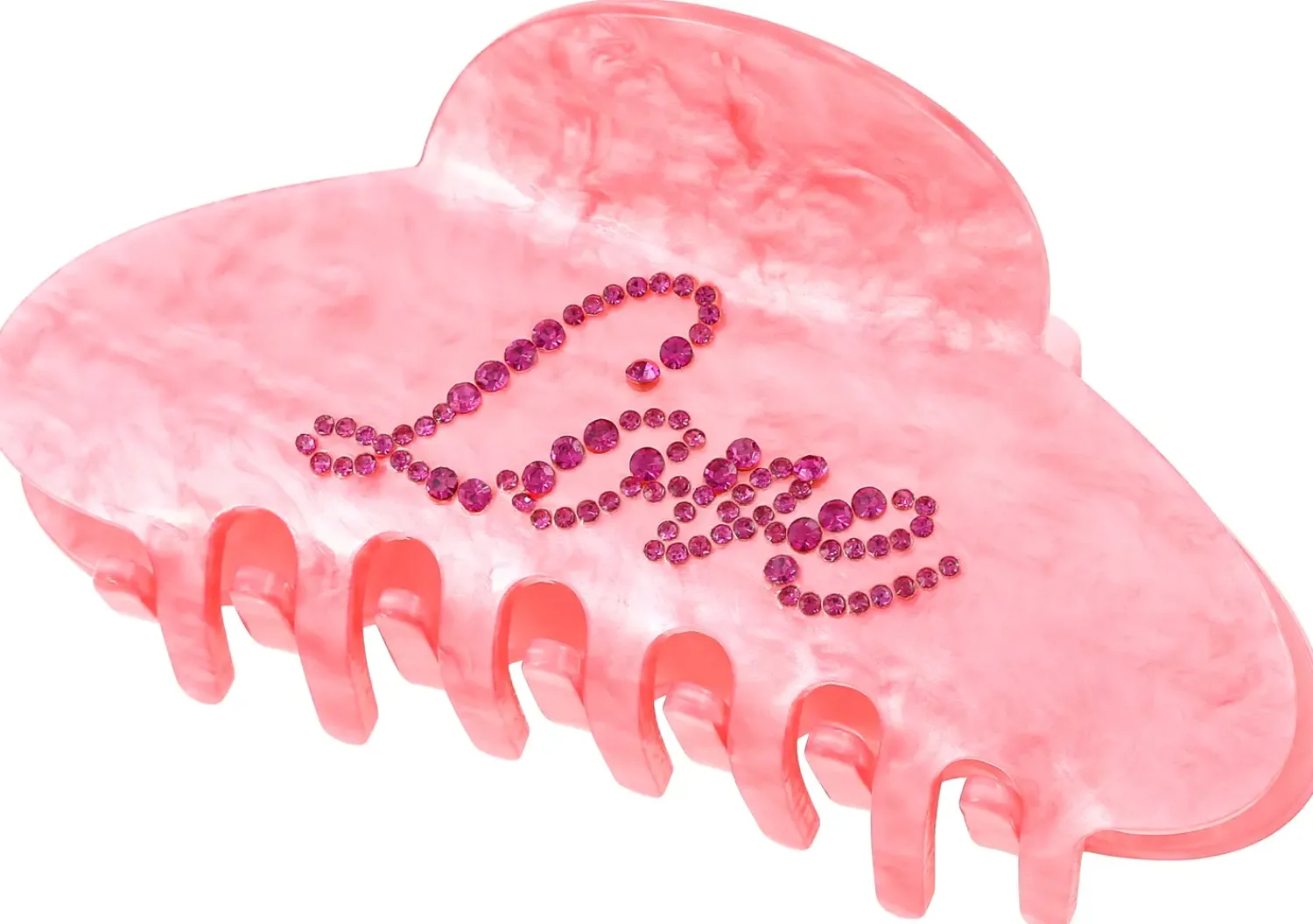 Bijou Brigitte Haarklammern>Haarklammer - Sparkling Love rot