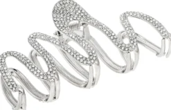 Bijou Brigitte Haarklammern|Hochzeitsgäste>Haarklammer - Sparkling Waves silber