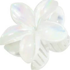 Bijou Brigitte Haarklammern>Haarklammer - White Aloha weiß