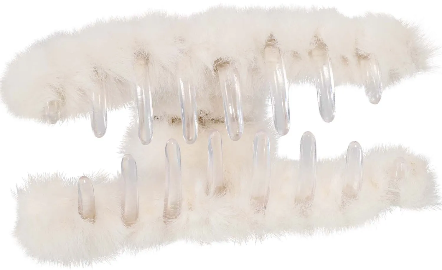 Bijou Brigitte Haarklammern>Haarklammer - White Winter weiß