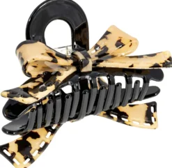 Bijou Brigitte Haarklammern|Leo-Schmuck>Haarklammer - Wild Bow schwarz, braun