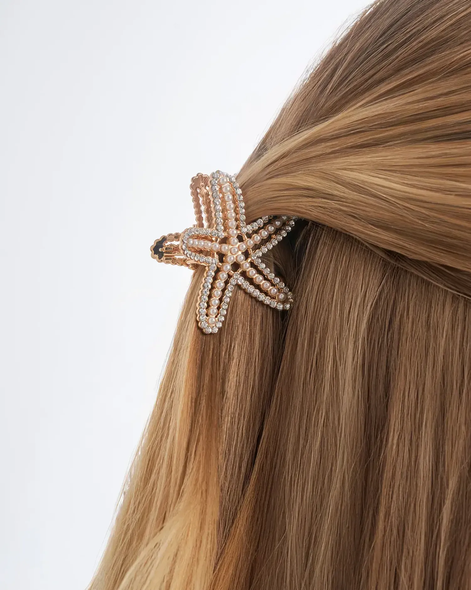 Bijou Brigitte Haarklammern|Maritimer Schmuck>Haarklammer - Wonderful Star gold