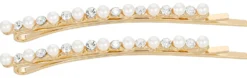 Bijou Brigitte Brauthaarschmuck|Brauthaarschmuck>Haarnadel-Set - Sweet Wedding gold, weiß