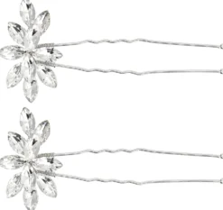 Bijou Brigitte Brauthaarschmuck|Brauthaarschmuck>Haarnadel - Sparkling Silver silber