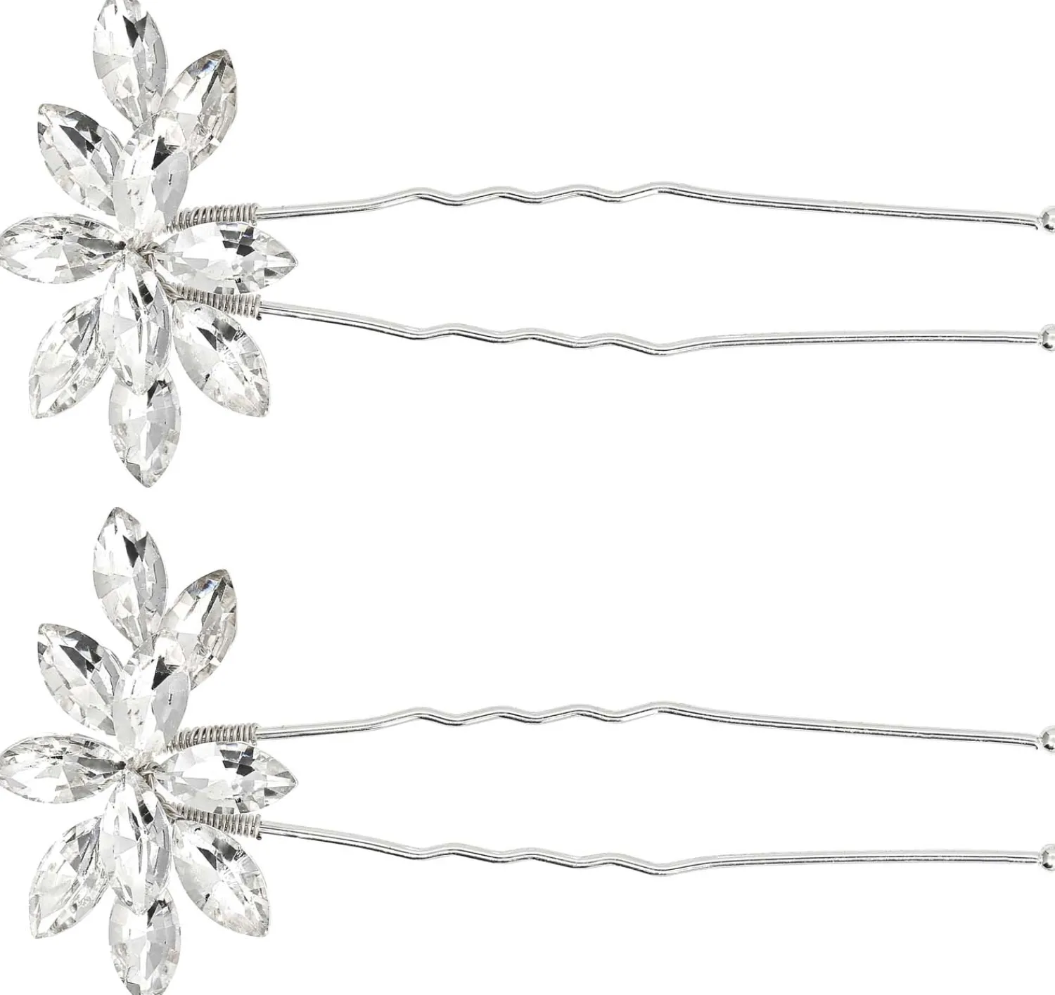 Bijou Brigitte Brauthaarschmuck|Brauthaarschmuck>Haarnadel - Sparkling Silver silber