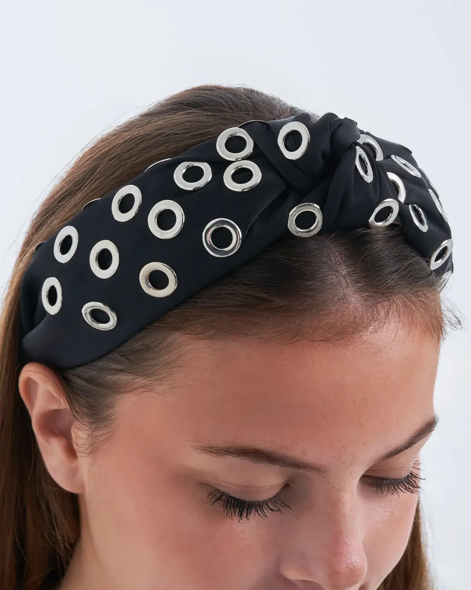 Bijou Brigitte Haarreifen>Haarreif - Artistic Knot schwarz