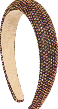 Bijou Brigitte Haarreifen>Haarreif - Beaded Glow schwarz, mehrfarbig