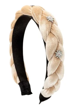 Bijou Brigitte Haarreifen>Haarreif - Edelweiß beige