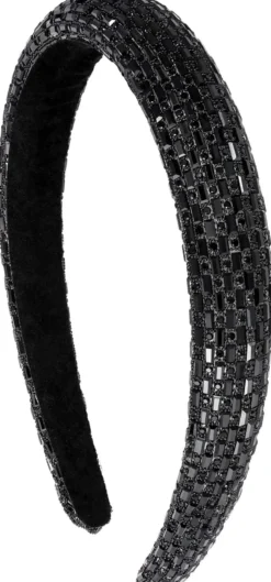 Bijou Brigitte Haarreifen>Haarreif - Black Glam schwarz