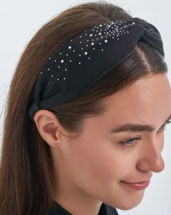 Bijou Brigitte Haarreifen>Haarreif - Black Gleam schwarz