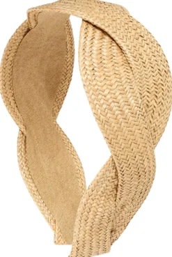 Bijou Brigitte Haarreifen>Haarreif - Braided Summer beige