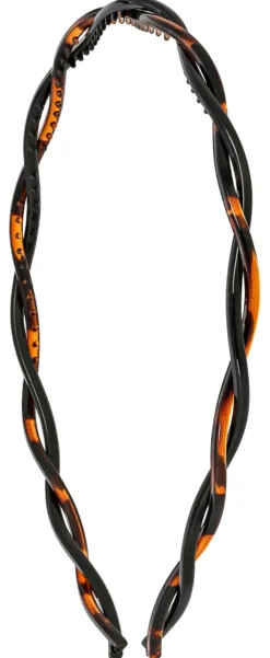 Bijou Brigitte Haarreifen>Haarreif - Classy Hair schwarz, braun