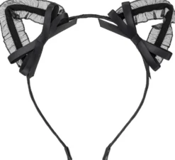 Bijou Brigitte Haarreifen>Haarreif - Cute Ears schwarz