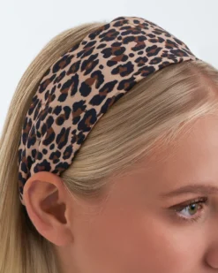 Bijou Brigitte Leo-Schmuck|Haarreifen>Haarreif - Cute Leo braun, beige