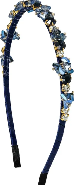 Bijou Brigitte Haarreifen>Haarreif - Enchanting Blue blau