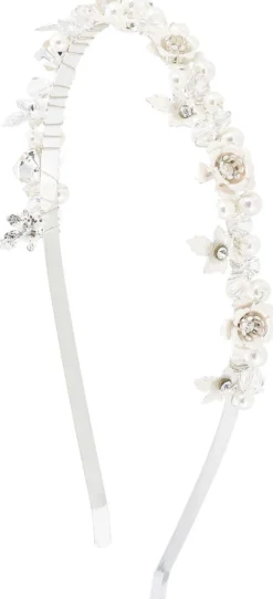 Bijou Brigitte Brauthaarschmuck|Brautschmuck>Haarreif - Floral Dream silber