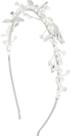 Bijou Brigitte Brautschmuck|Hochzeitsgäste>Haarreif - Flower Wedding silber