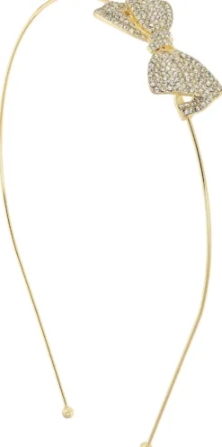 Bijou Brigitte Haarschleifen|Haarreifen>Haarreif - Glitter Bow gold