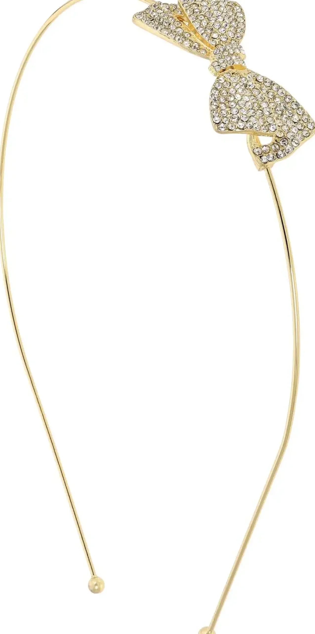 Bijou Brigitte Haarschleifen|Haarreifen>Haarreif - Glitter Bow gold