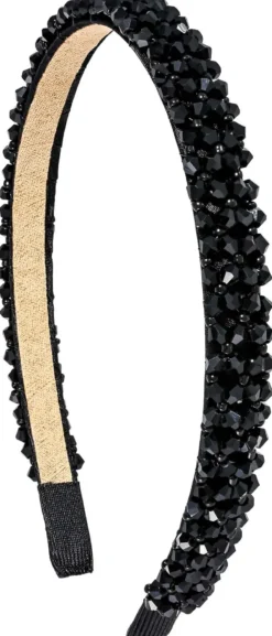Bijou Brigitte Haarreifen>Haarreif - Midnight Black schwarz