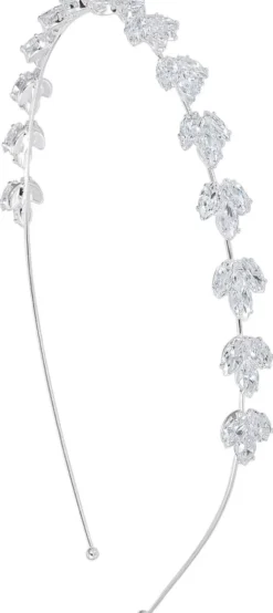 Bijou Brigitte Brauthaarschmuck|Brauthaarschmuck>Haarreif - Silver Leaves silber