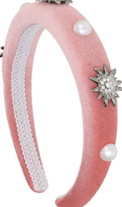 Bijou Brigitte Haarreifen>Haarreif - Soft Edelweiß rosa