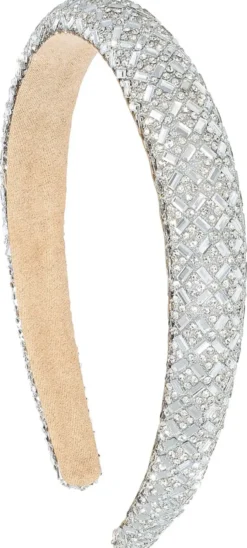 Bijou Brigitte Haarreifen>Haarreif - Sparkling Silver silber
