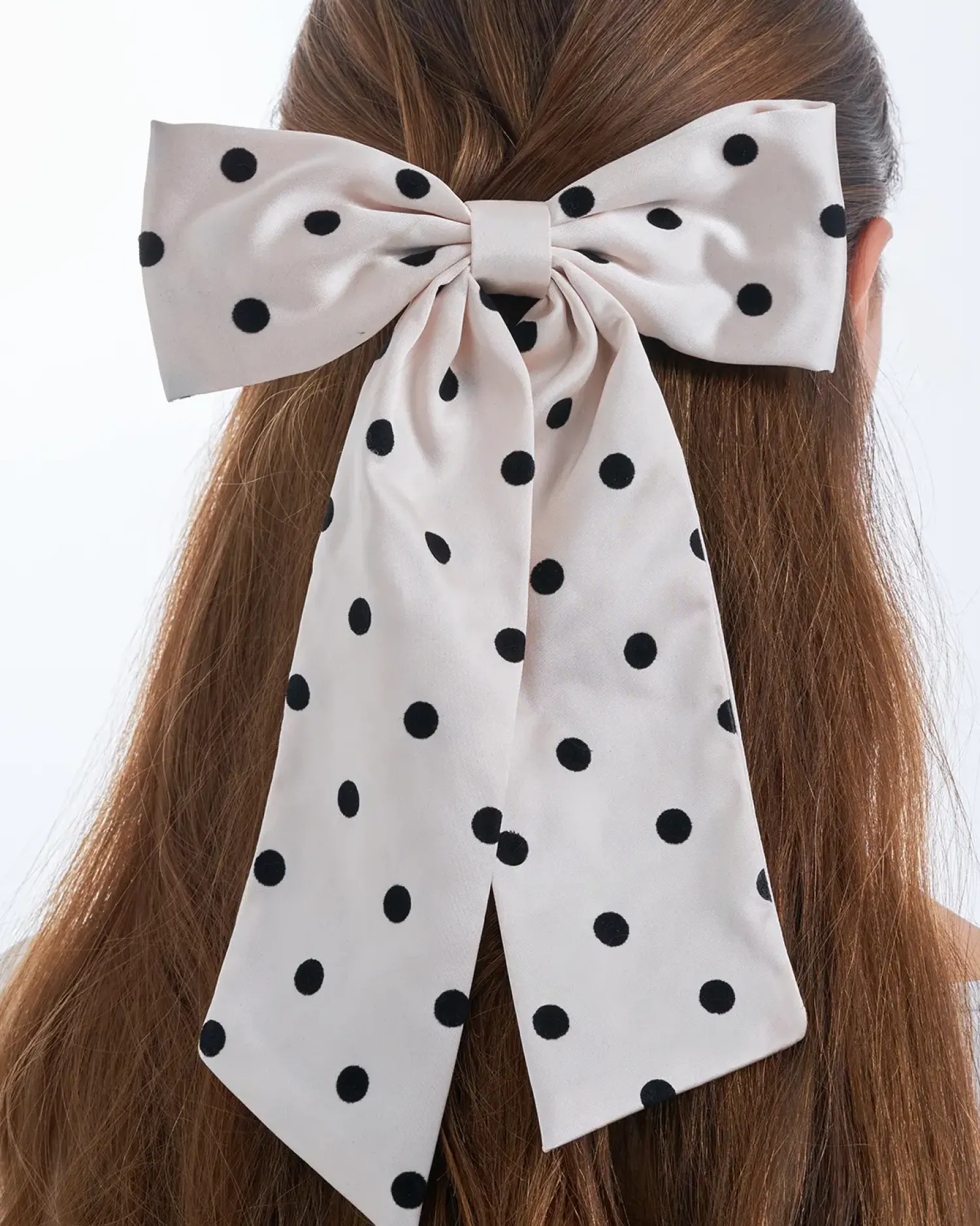 Bijou Brigitte Haarspangen|Haarschleifen>Haarspange - Black Dots weiß